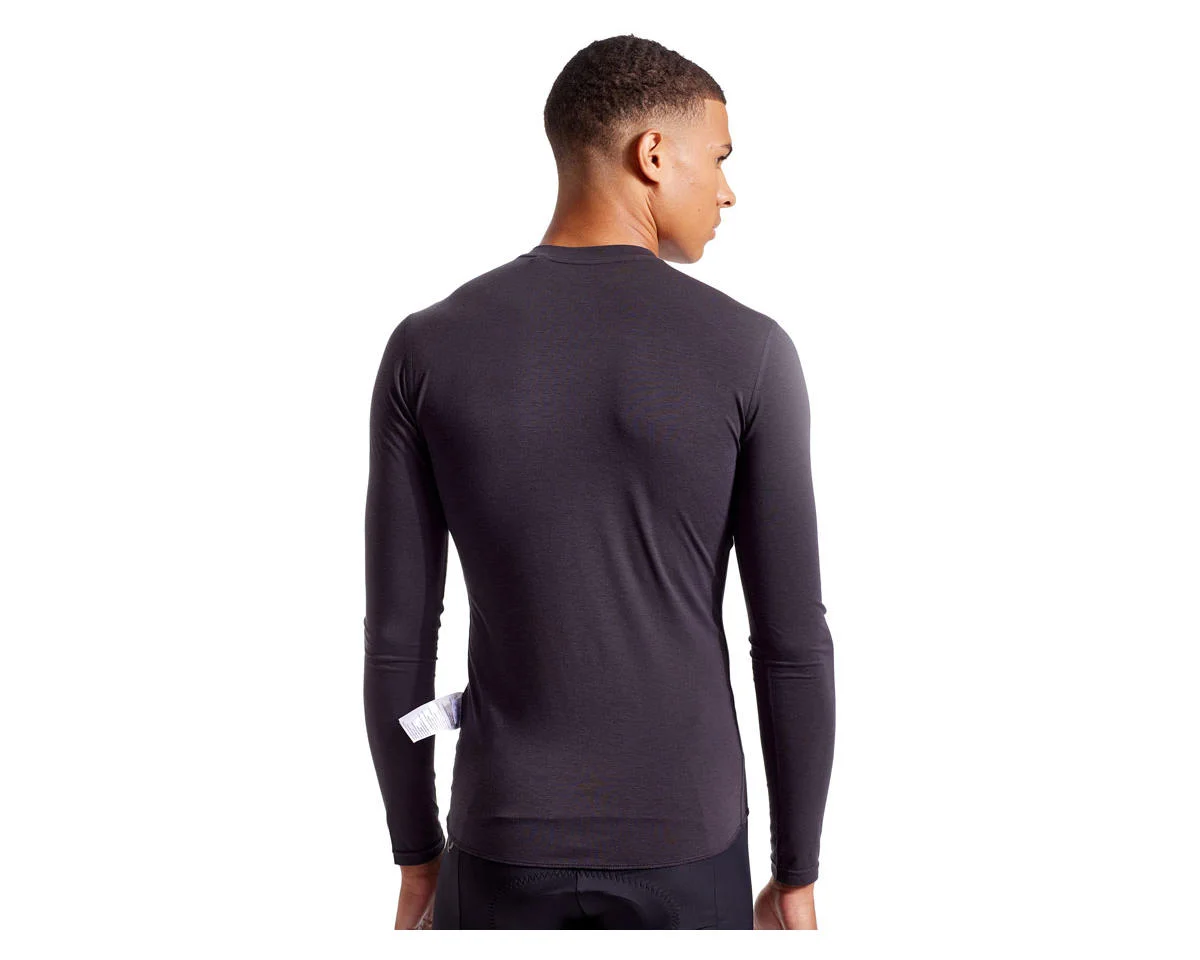 Pearl iZUMi Transfer Wool Long Sleeve Base Layer (Phantom) (XL)